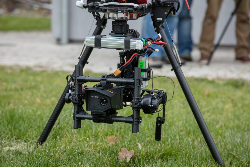 thermal imaging camera drone